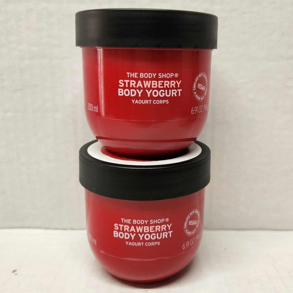 The Body Shop Strawberry Body Yogurt 2 Pack 6.9oz Each